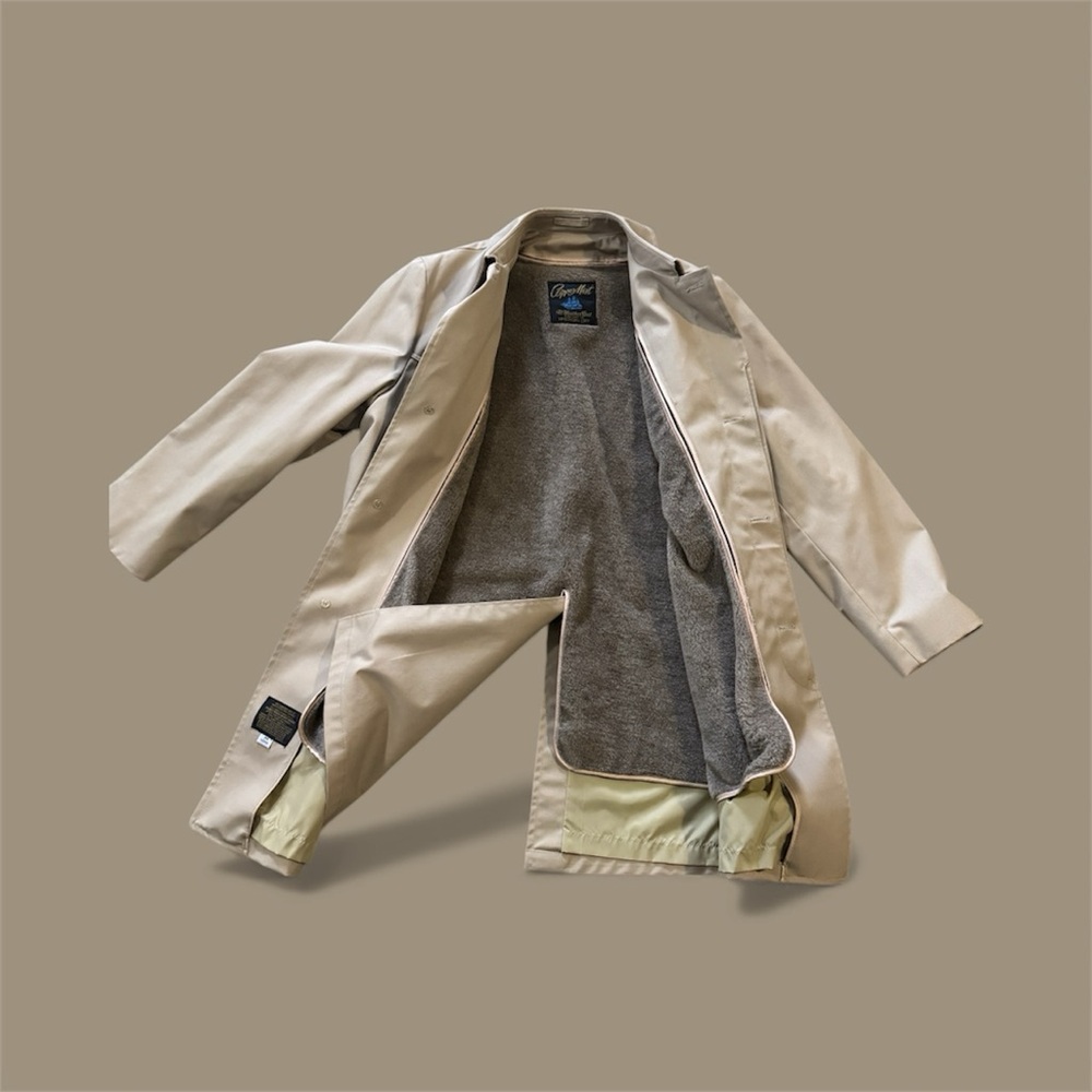 Men's Beige Trench Coat